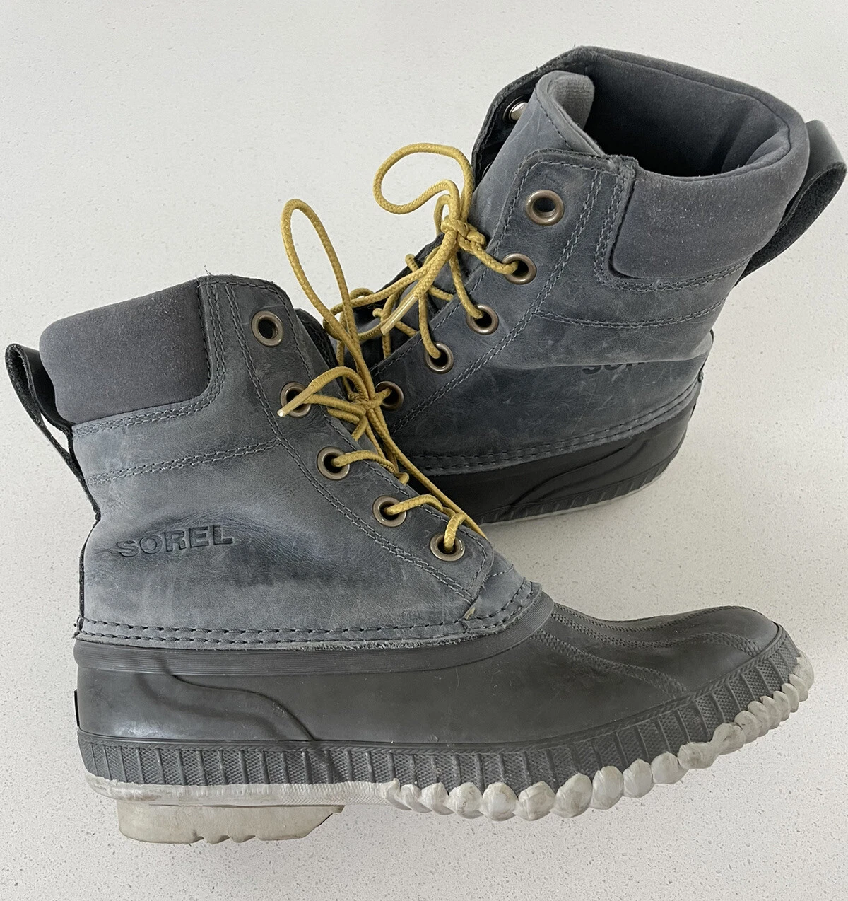Sorel Men’s Waterproof Duck Gray Boots NM2704-023 Size 7.5