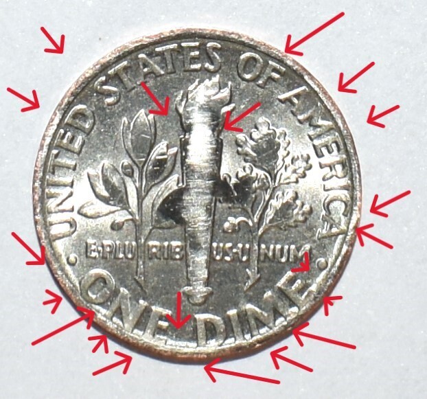 Dime トランプ 2013 P Dime Broad Strike Multi Error- Wrong Planchet | eBay