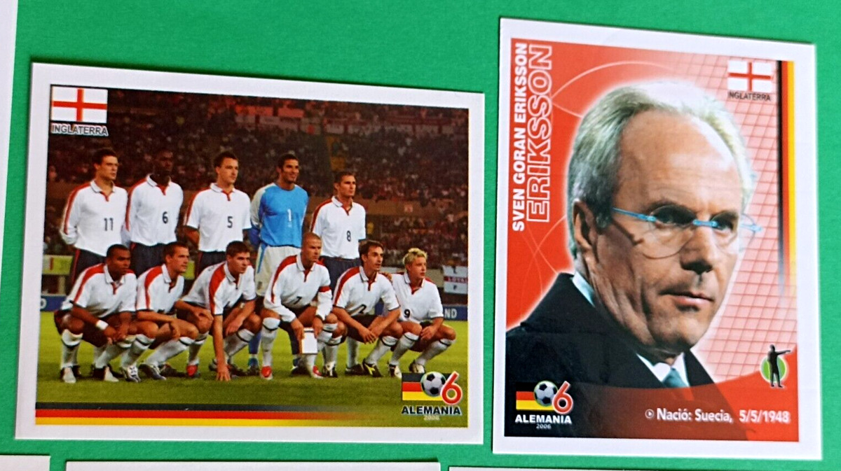 2006 Navarrete Germany World Cup FIFA - E15A IRAN SOCCER TEAM Full Sticker