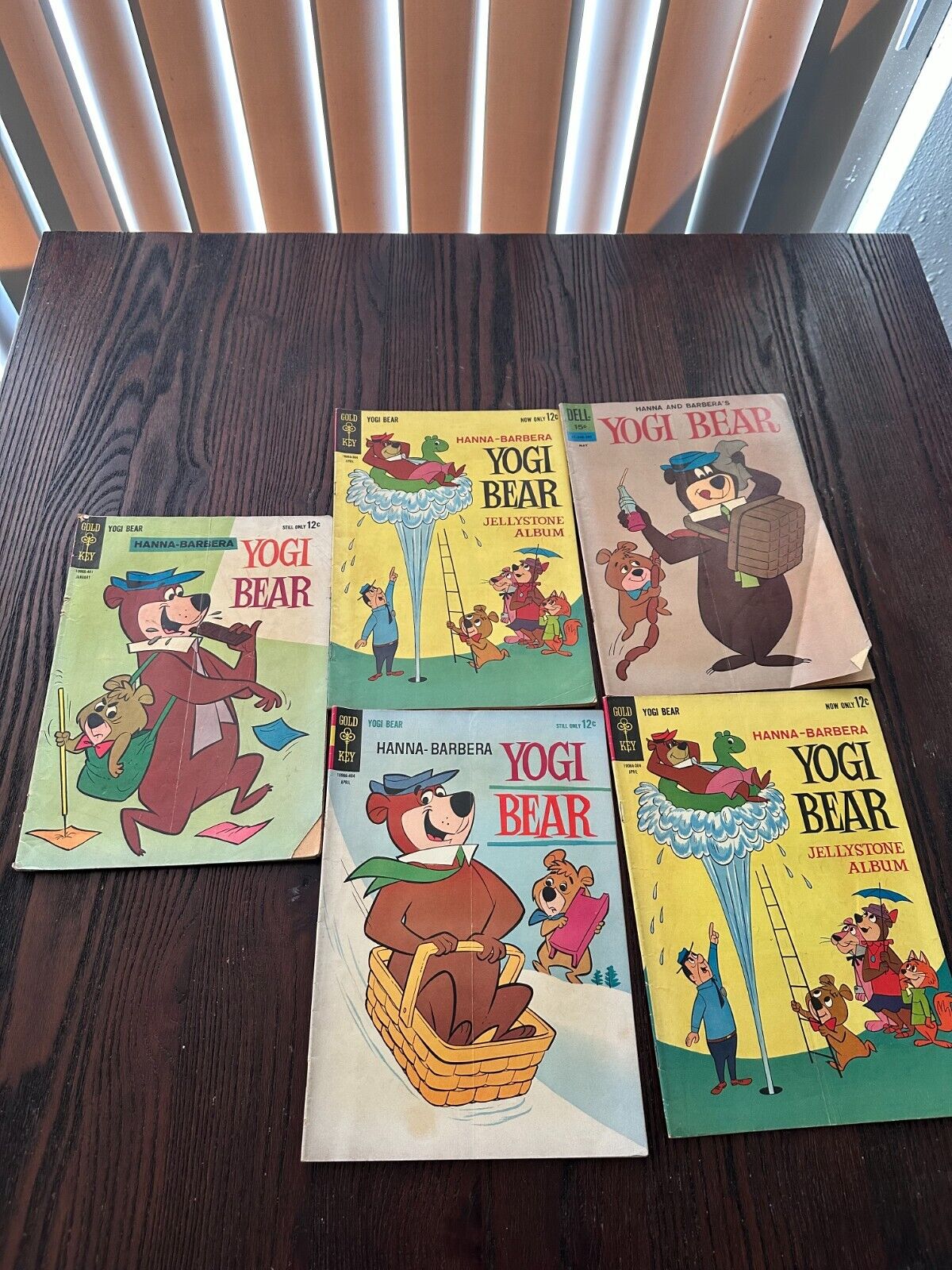 Vintage Yogi Bear Comic Book Lot Various Shape