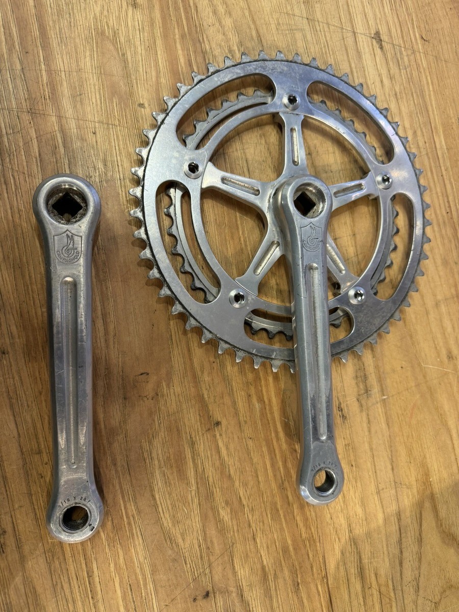 Campagnolo Record クランクアーム 170mm Rare! Campagnolo Super Record 11 XPSS 177.5mm Carbon Crank