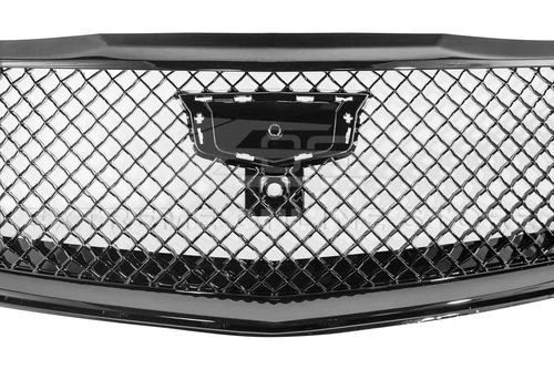 Blackwing Style GLOSS BLACK Front Bumper Grille Cover For 16-20 Cadillac CT6 - Picture 8 of 10