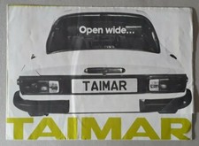TVR Taimar & Taimar Turbo Brochure 1976