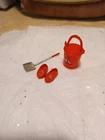 VINTAGE BARBIE TUTTI #3603 SAND CASTLES BUCKET, SHOVEL,SHOES