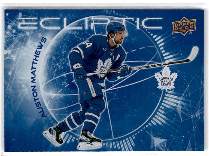 2023-24 Upper Deck Auston Matthews Ecliptic #EC-10 Maple Leafs