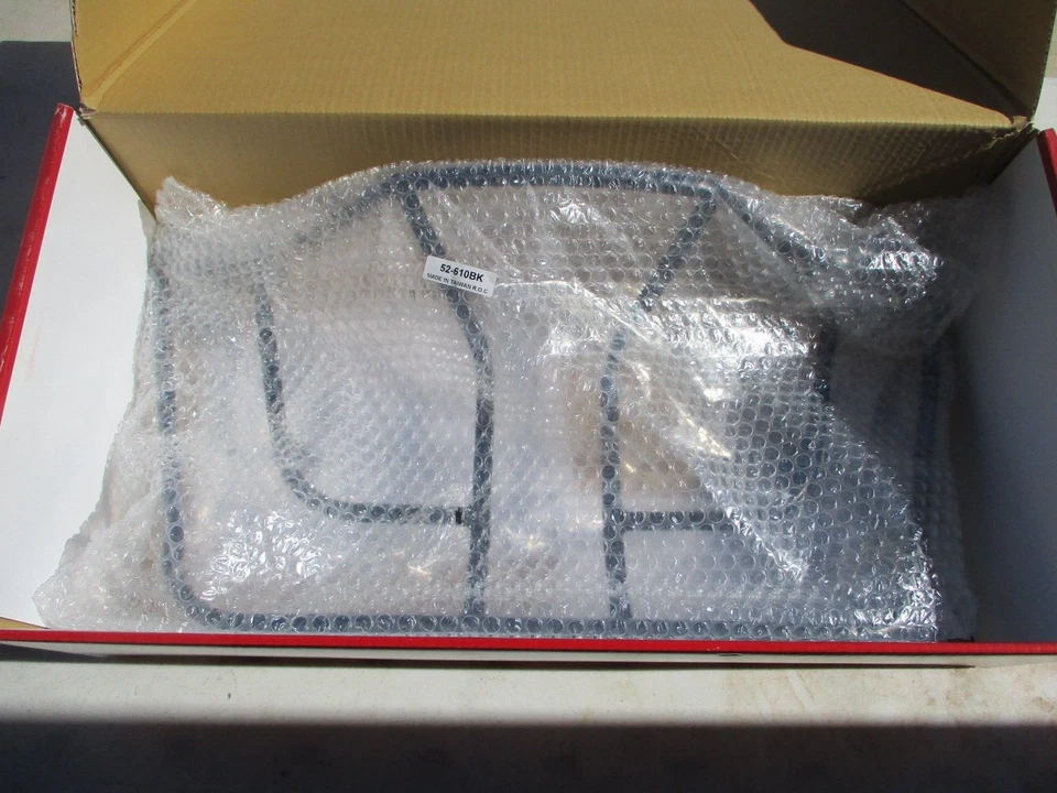 NUEVO ABRIGO NEGRO SATINADO PORTA MALETERO HONDA GL1500 GL1800 DELUXE 52-610BK Foto 2 de 3