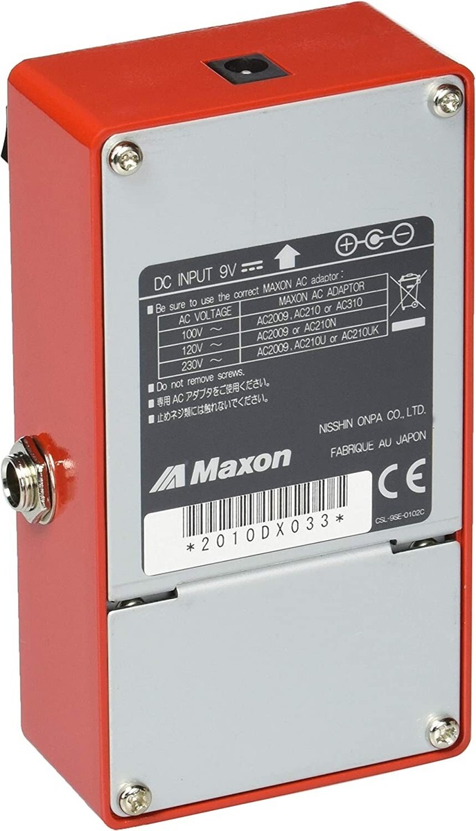 MAXON（マクソン）OD808X Overdrive Extreme　美品! Maxon OD808X Overdrive Guitar Effects Pedal Made in Japan F