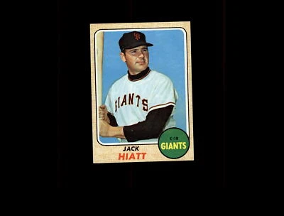 1968 Topps 419 Jack Hiatt EX #D1,326179 - Image 1 of 2