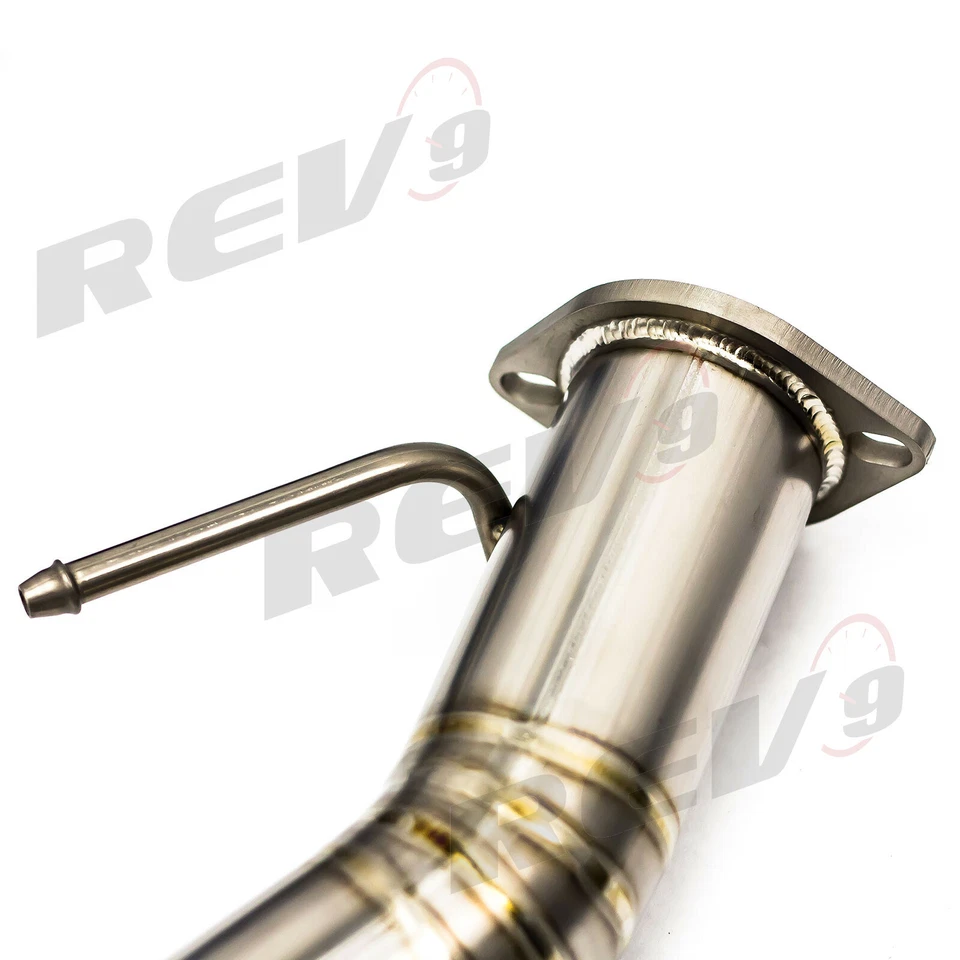 Выхлопная система Rev9, титан, 3 дюйма, для Nissan GT-R 2009-17 (R35) 4 дюйма средняя труба - Изображение 3 из 4