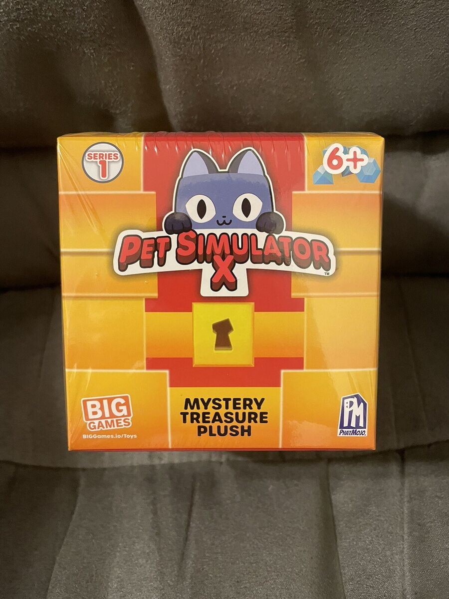 Roblox Pet Simulator X Series 1 Mystery Treasure Plush Epic Code Target  Exclusiv