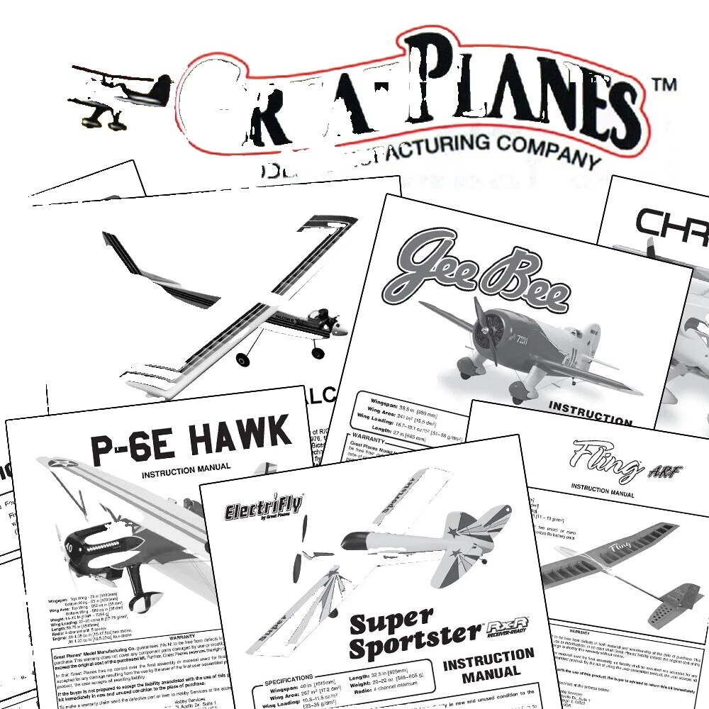 Great Planes Ready-to-Go vehículos de juguete de Radio Control