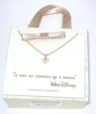 Disney Arribas Necklace✿Mickey Mouse Head Made with Crystals from Swarovski ®