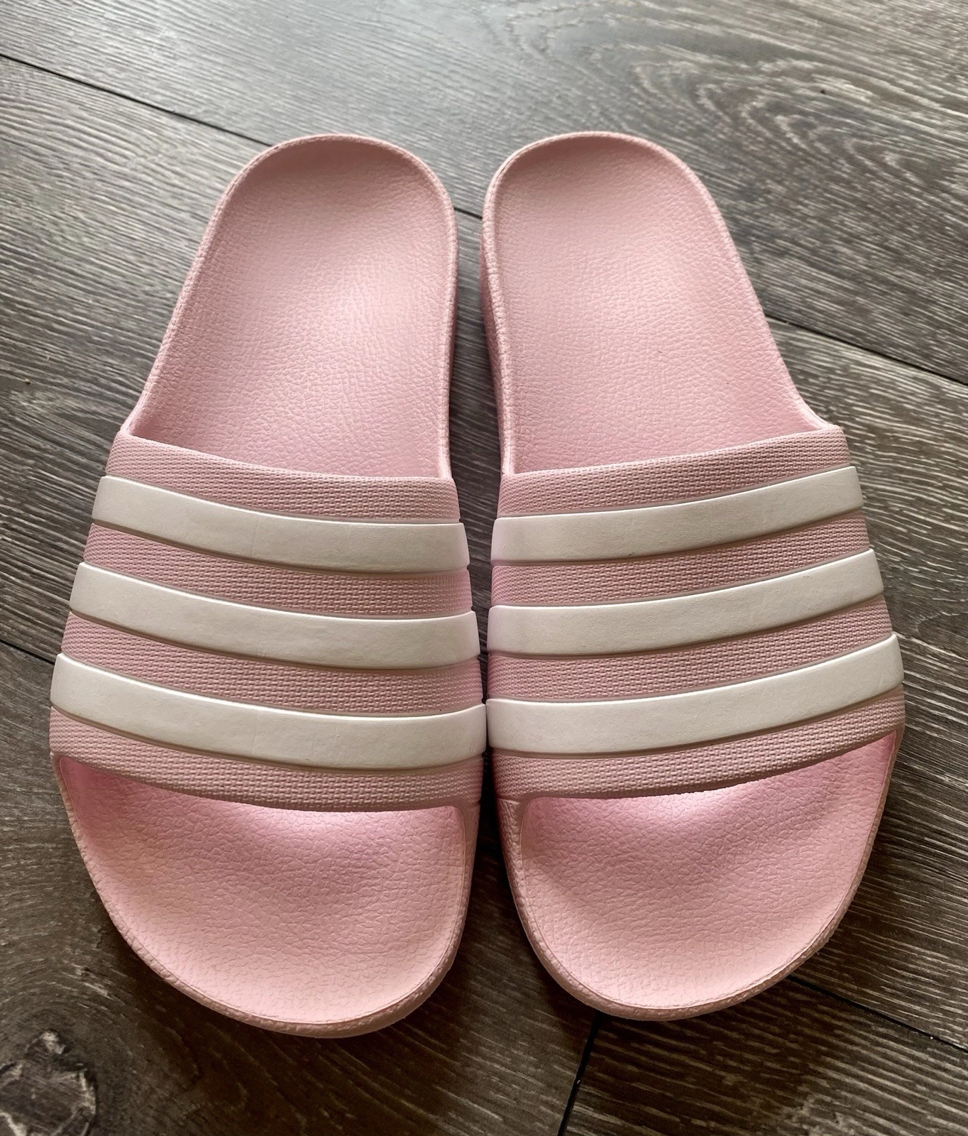 Ciabatte Adidas Originals rosa taglia 5 a righe originali firmate spedizione gratuita