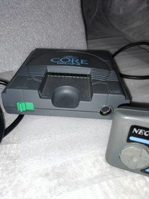 NEC PC Engine CoreGrafx With Controller & AV Cable. Power Source Not Included.