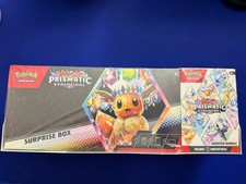 Pokemon TCG Prismatic Evolutions Surprise Box and Booster Bundle