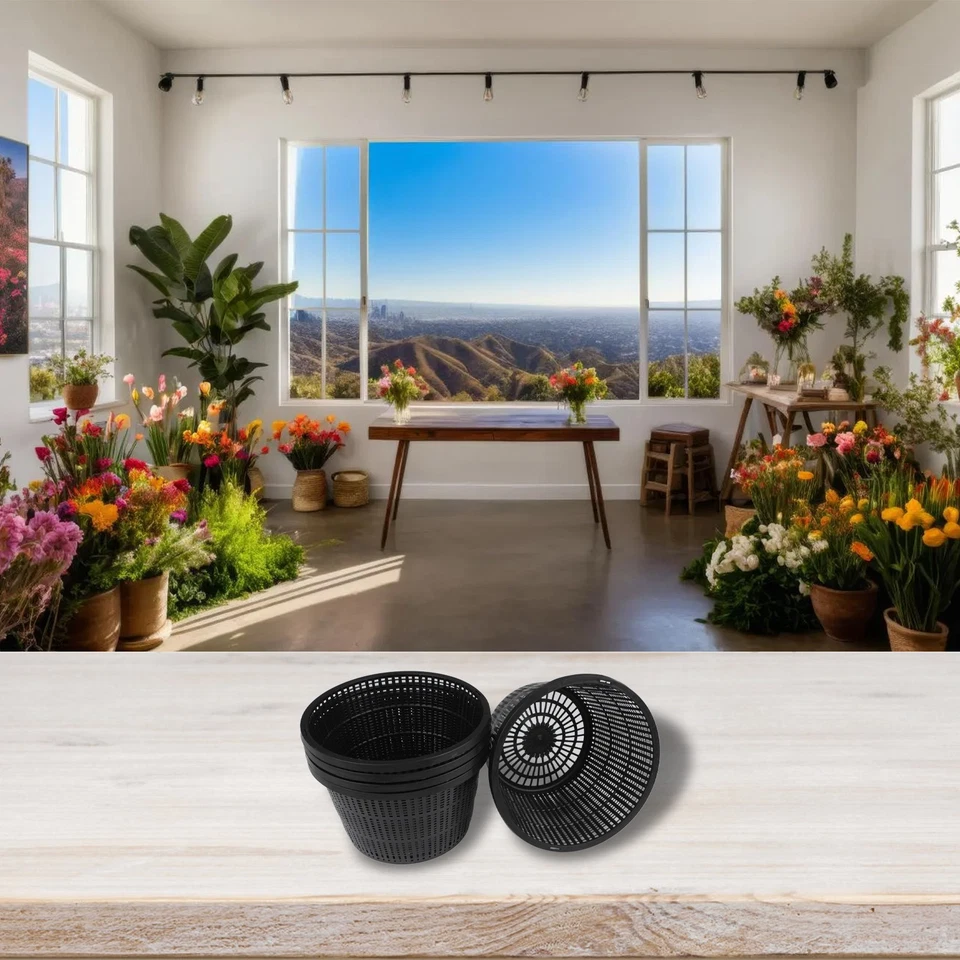 Aquatic For Plant Baskets with Optimal Circulation Size 8 3in Pack of 5 - Image 4 of 4