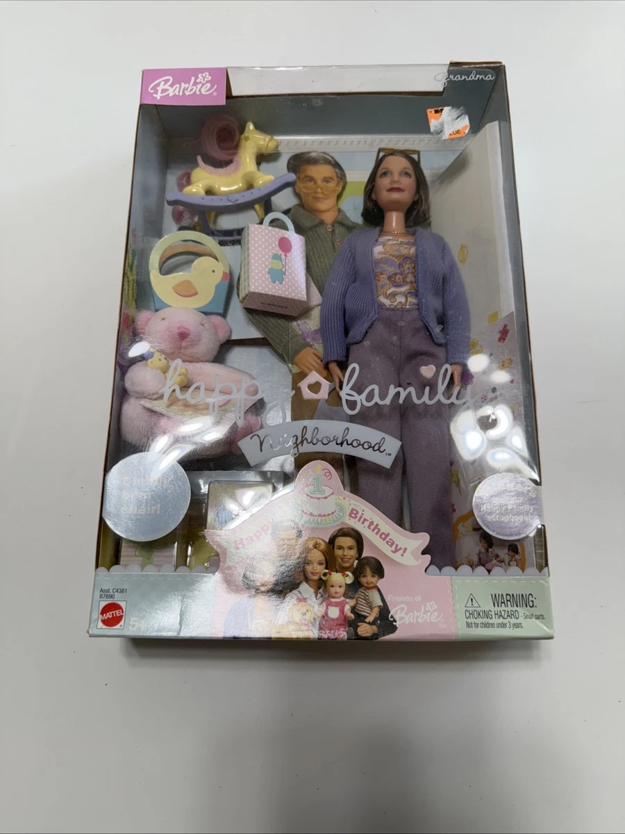 MATTEL BARBIE HAPPY Family GRANDMA OMA Großmutter Zub UNGEÖFFNET NEU
