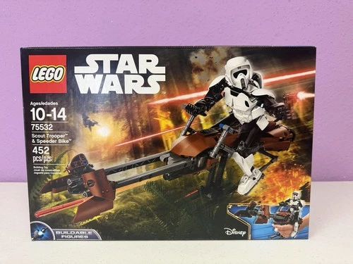 LEGO 75532 Star Wars Scout Trooper & Speeder Bike New Sealed Free Shipping