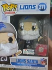 Genuine FUNKO POP Detroit Lions Santa 271 Fanatics Exclusive 2024 NEW