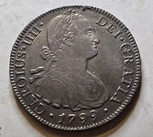 1799 Mexico 8 Reales — photo from the most recent tracked eBay sale