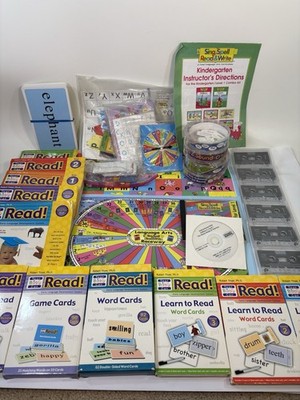Sing Spell Read & Write Kinder Level 1 Kit 2nd Ed. Sue Dickson ~ Incomplete