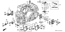 Genuine Acura Switch Assembly AT Oil Pressure (Washimiya) 28610-RKE-004
