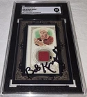 2012 Topps Allen & Ginter's Framed Mini Relics Bob Knight PATCH AUTO #AGR-BK SGC