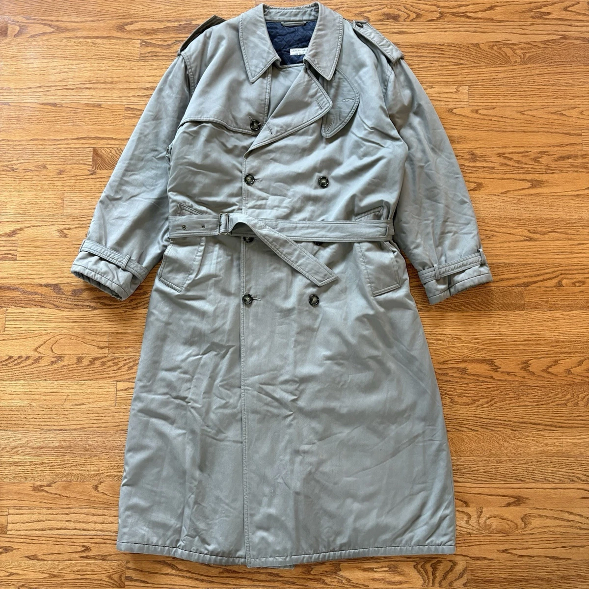 Giorgio Armani Wool Outer Shell Coats, Jackets & Vests Trench