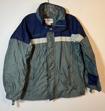 Columbia Bugaboo Jacket Boys 14 - 16 Full Zip Hooded Rain Windbreaker Coat