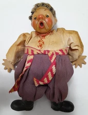 VTG Russian Cossack 7" Chub Doll Ukrainian Nikolai Gogol Character USSR 1960’s