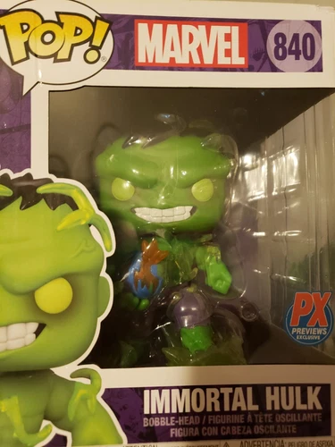 Funko POP! Marvel Heroes IMMORTAL HULK #840 6" Figure, PX Previews Exclusive