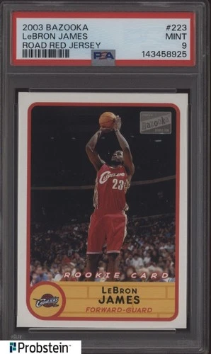 LeBron James 2003 Topps LeBron James #223 Red