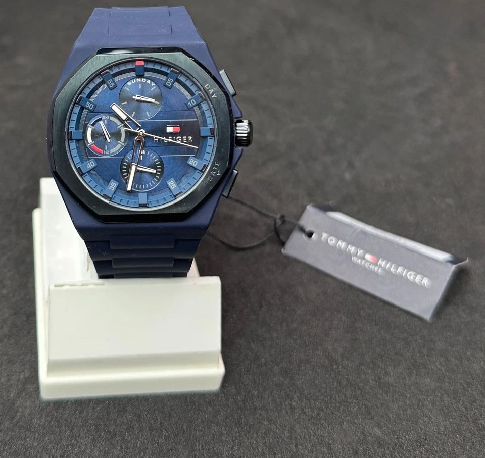 Reloj Hombre TOMMY HILFIGER TROY 1792122 con Fecha Multifunción Foto 3 de 4