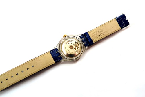 NEW Swatch Automatic Watch HIDDEN VIEW SAK117 Circa 1995 w/ Case & Papers WORKS - Picture 8 of 12