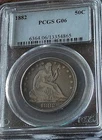 1882 P Seated Liberty Half Dollar RARE!