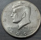 2002-P  Kennedy Half Dollar NIFC 50C