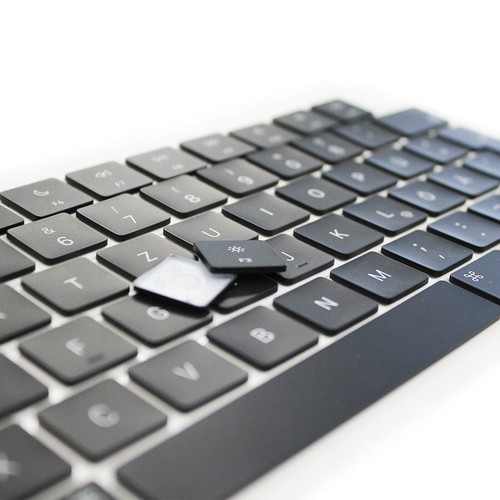 Tastatur Tasten Kappen Keycap Set für Macbook Pro M1 Pro/Max Retina A2442 A2485 - Afbeelding 2 van 4
