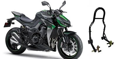 WINNET Cavalletto alzamoto per ruota anteriore moto Kawasaki z 750 1000 z1000 z750 S SX