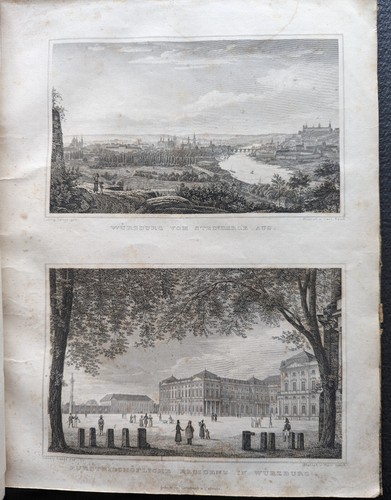 Original Ansichten Städte Deutschland,Lange, Darmstadt 1832 Band 1 der Serie - Bild 7 von 14