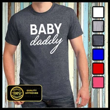 Baby Daddy Shirt, Baby Momma, Husband and Wife, Funny Dad Shirt, Gifts for Dad