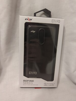 Nib Zizo Cell Phone Case Lg Harmony 3 K40 Solo Black Thin refine series