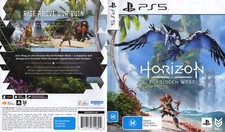 Horizon Forbidden West PS5  Box Art Case Insert Cover Only 