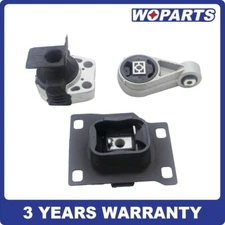 3PC Engine Motor & Trans Mount Set Fit For 05-07 Ford Focus 2.0L/2.3L Auto T