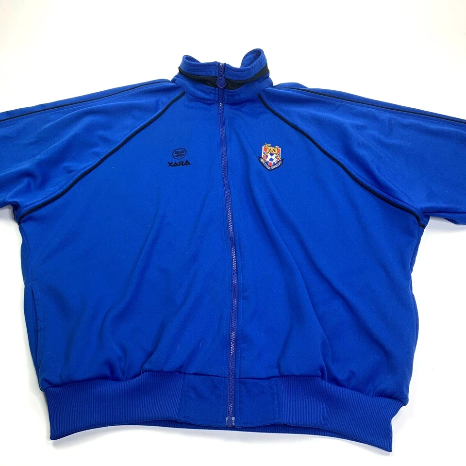 Chaqueta de Pista Xara British Soccer Crest Azul Negro XL Foto 2 de 4