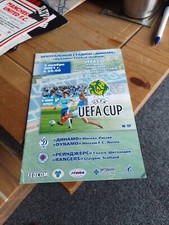 Rangers v Moscow Dynamo (Away) UEFA Cup (Pirate) 2nd Round 2nd Leg 01.11.2001