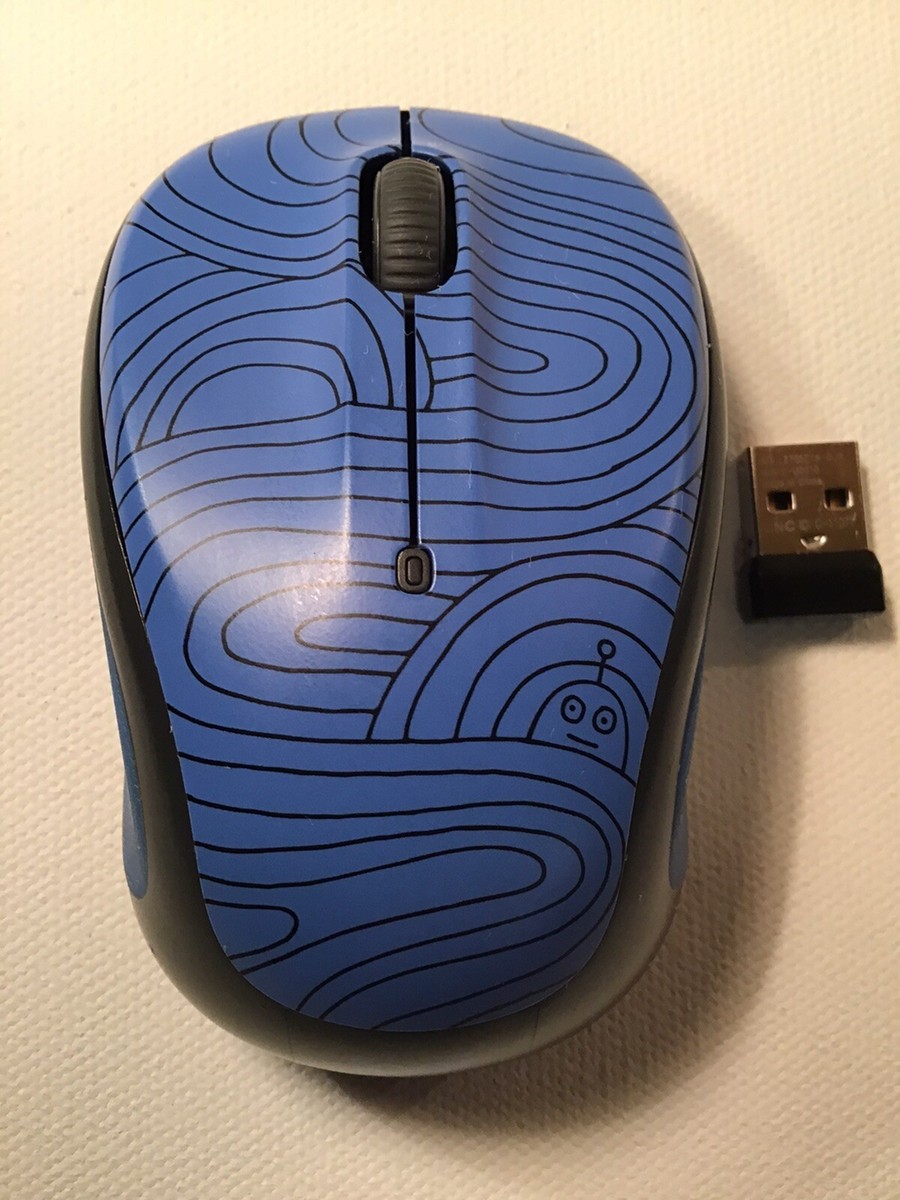Logitech M325C Wireless Mouse Deep Blue Bot, With Nano Receiver | eBay