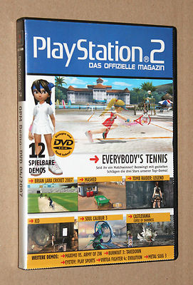 Playstation 2 Das offizielle Magazin Demo DVD Metal Slug 3 Mashed etc 04/2007