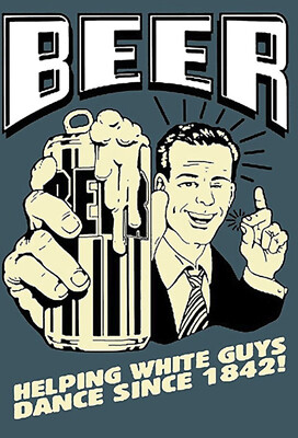 Blechschild 20x30   Beer helping white guys 1842  Wand Deko Bar Kneipe Cafe Samm