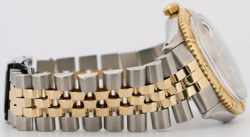 VINTAGE ROLEX DATEJUST 36MM CHAMPAGNE Turn-O-Graph JUBILÄUM Stahl 18K Gold 1625 - Bild 7 von 9