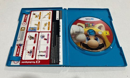 Super Mario 3D World (Wii U, 2013) Like New. Boxed complete Fast Post - Picture 2 of 3